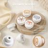 Attractive Animal Shape Round Wooden Drawer Handle Multifunctional Cabinet Pull