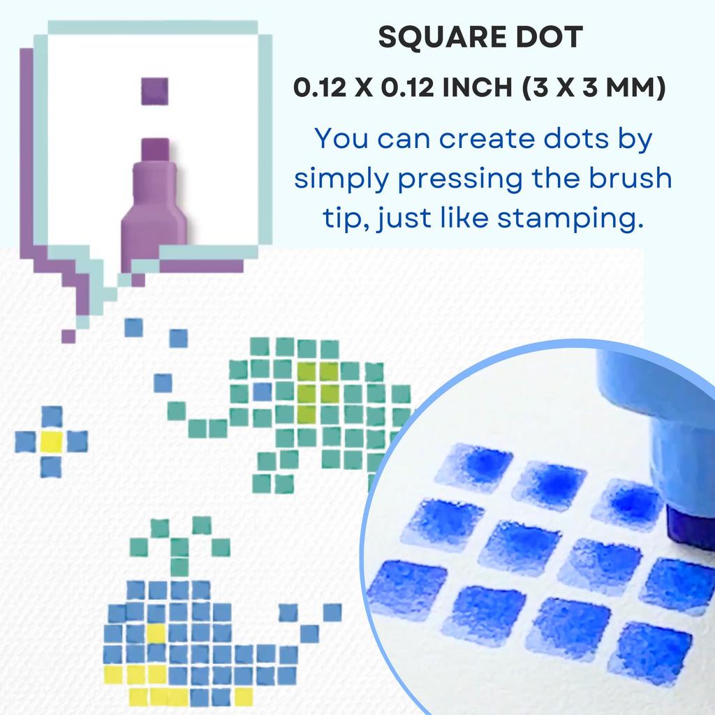 Stationery B S4541790 SUN-STAR Water-Based Marker, Dot-E-Pen, Pattern,