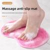 Lazy Home Bathroom Anti-slip Foot Wash with Suction Cup Foot Rubbing Mat