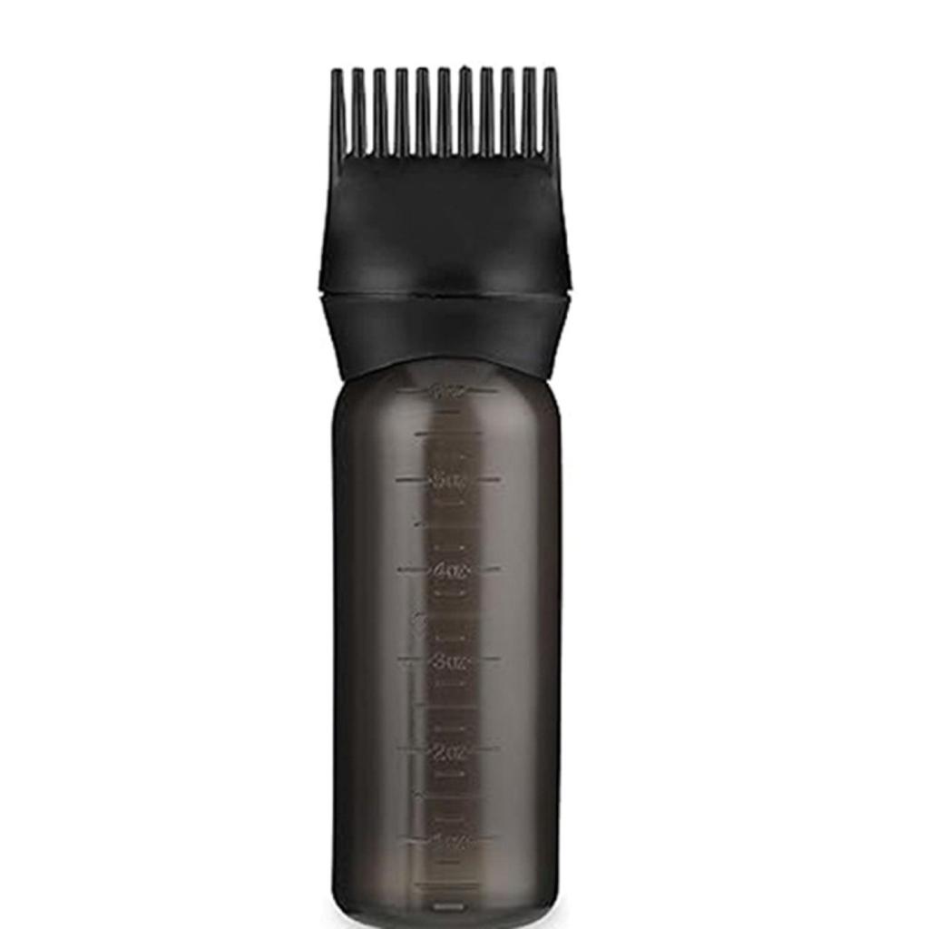 Hairdressing Cleaning Shampoo Bottle Comb Teeth Hair Bottle Cream Color Scale Perm Bottle