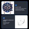 CRRJU2292L New Men's Fashion Watch Six-pin Belt Business Watch Calendar Atmosphere