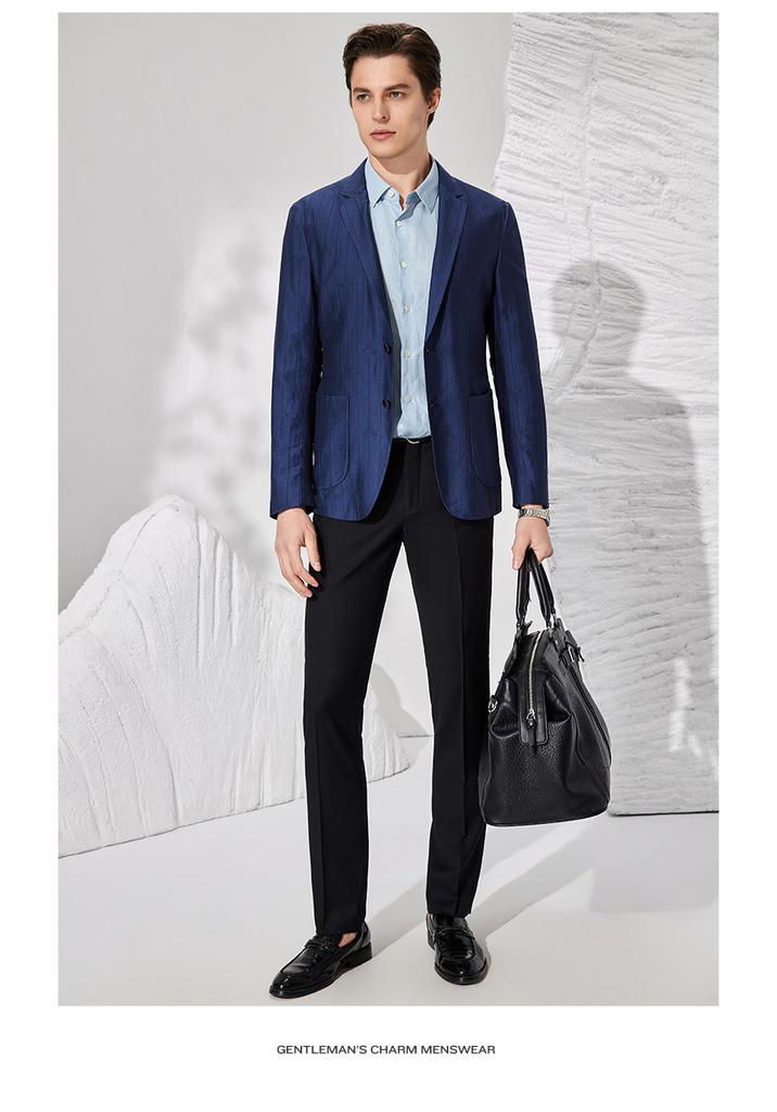 Men's Thin Tencel Casual Suit Jacket