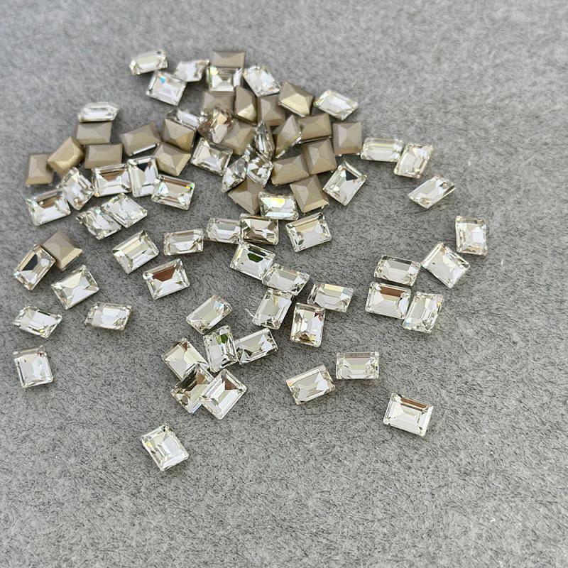 

Мокка Лайт Высококачественные стразы K9: Супер Блестящий Прямоугольник 6x8 мм для Ювелирных Изделий для Нейл-Арта K9 Rectangular Right Angle 6*8