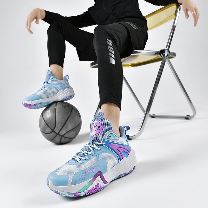 Large size basketball shoes men's and women's actual sports running shoes Small size parent-child models 6-12 years old Training shoes Introduction