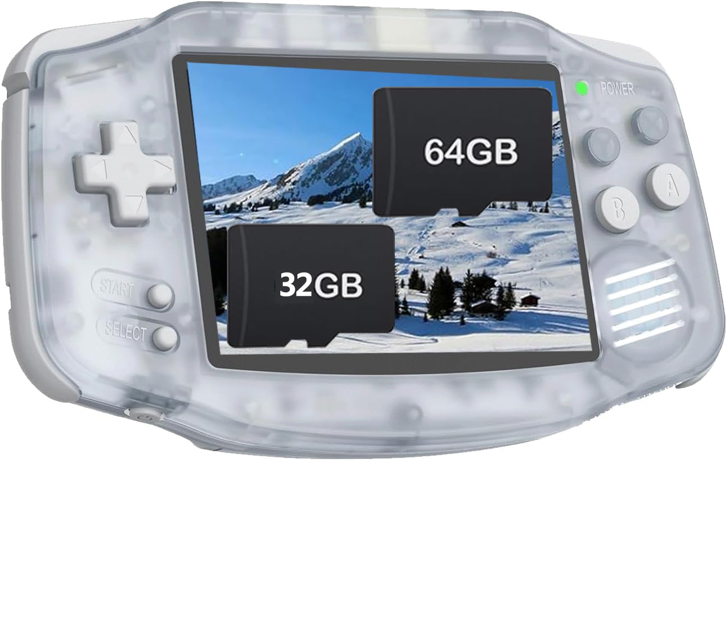 

Anbernic RG 34XX Whatsko Портативна гра Ретро гра 5000 в IPS Емулятор Вібрація Японська мова Консоль Льодовиково-блакитна, 32+64 ГБ, 1, H700, 3,4-дюймовий