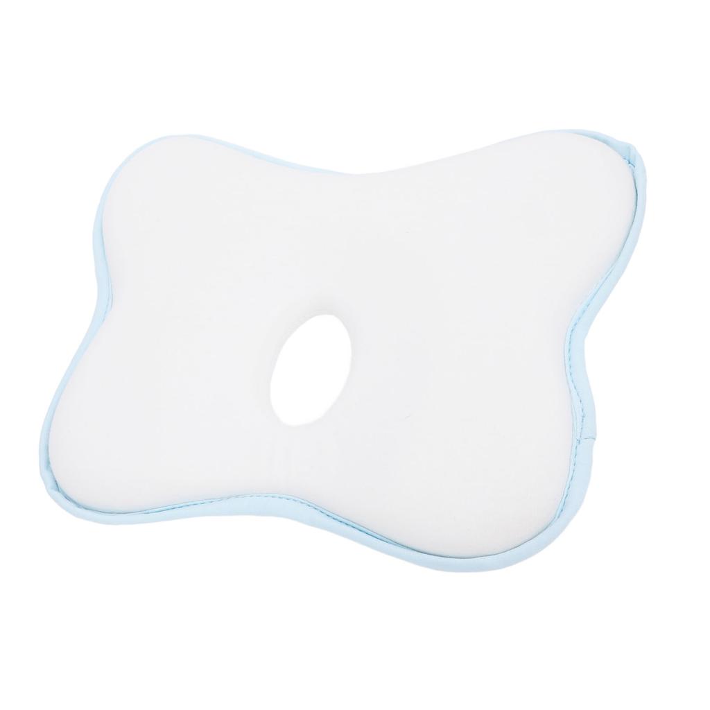Babykopfkissen Slow Rebound Memory-Schaum Waschbarer Bezug Atmungsaktiv Bequem Säuglingskopfstütze