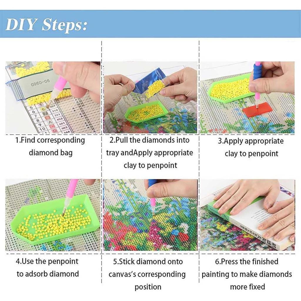 Animal Diamond Painting Painting Kit, 5D Cat Gemstone Diamond Embroidery Craft DIY Artwork Decoration Home Wall Mural