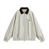 Bequeme Vielseitige Jacke Minimalistische Baumwolljacke Herren 2026 Jacke Gewaschen Alt Aussehend Locker Revers Herren Frühling und Herbst Atmungsaktiv Arbeits-Freizeitjacke