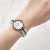 Swiss-made Slim Round Metal Watch LC008BS_L