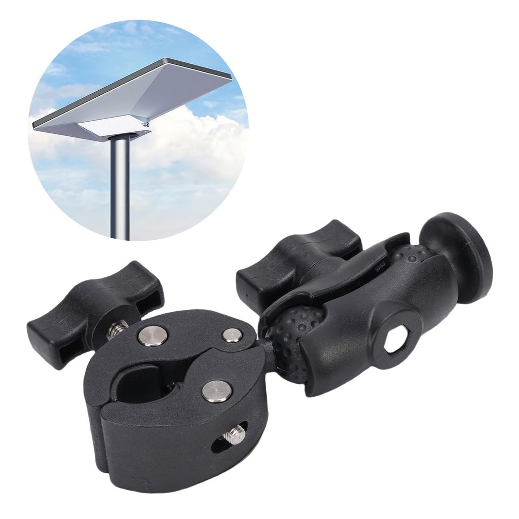Car RV Pole Clamp Mount Fit for V4 Adjustable Pipe Mounting Kit for Car RV Ladder Boat Yacht