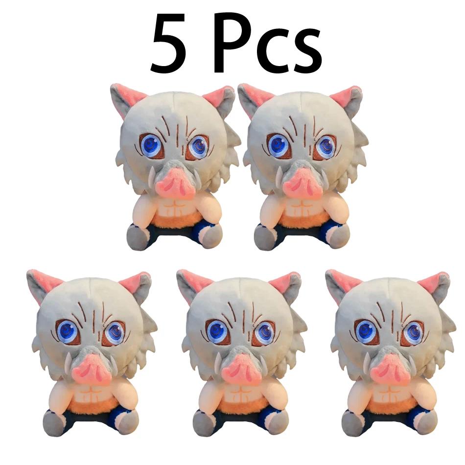 20cm Japonsko Démonický zabíječ Plyšové panenky Krásné Anime Kimetsu No Yaiba Kamado Tanjirou Nezuko Zenitsu Kyoujurou Hračky Dárky pro děti