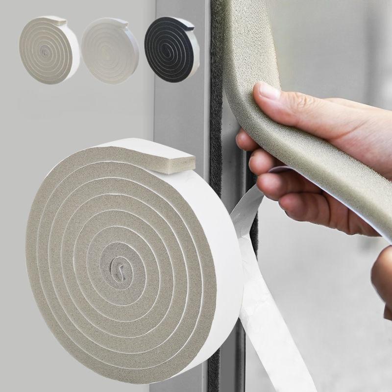 Windproof Self-Adhesive Weather Stripping Draught Excluder Door Window Sealing Strip Soundproof