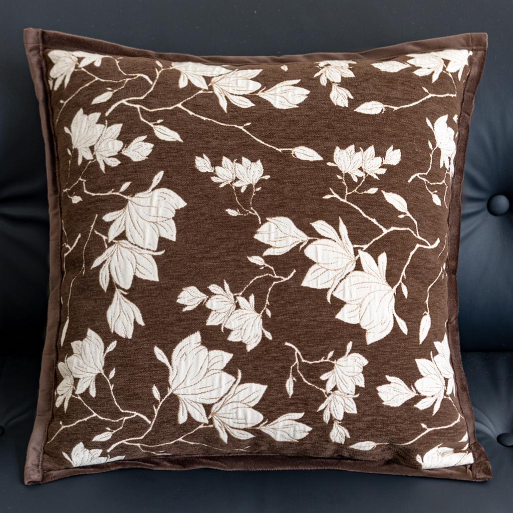 French Retro Luxury Jacquard Throw Pillowcase Cojines Dutch Velvet Decoration Sofa Pillow Cover Headboard Cushion Covers