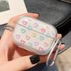 Cute Love Transparent Earphone Protective Cover for AirPods Pro2/Pro3/Pro Anti Drop Earphone Cover for AirPods 4/3/1/2Anti Shock