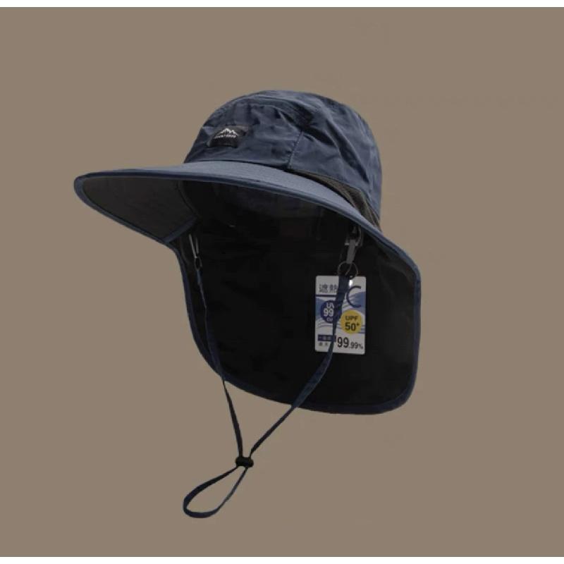 Outdoor Sun Protection Hats for Men and Women, Summer Neck Protection, UV Protection, Fisherman Hats, Parent-child Style, Camping and Hiking Hats,