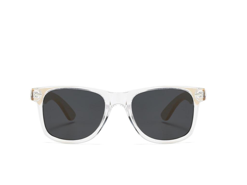 Polarized Retro Bamboo Sunglasses for Men and Women - Fashionable European & American Style
