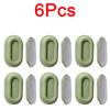 6 Pack Magnetic Remote Control Holder Self-Adhesive Wall Mount Multi‑Purpose Remote Control Support For Home Office JYSNJ04