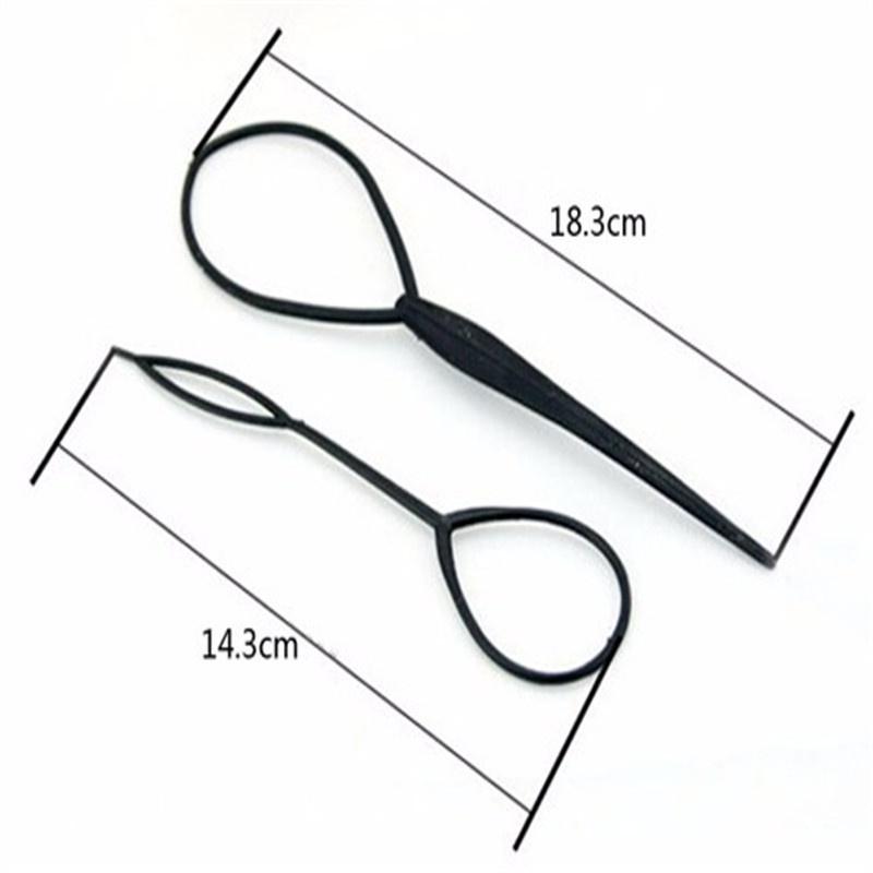 4 pçs/conjunto Coreano Rápido Mágico Torcido Coque Clipe Estilo Ferramentas de Trança Acessórios de Cabelo Mulheres Hea