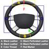 Car Steering Wheel Cover Red Mark for Ford Escape 2008-2011 Focus 2 2005-2011
