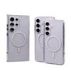 Samsung S26 Clear Ultra Skin-Feel Magnetic Drop-Proof Protective Phone Case