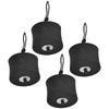 4Pcs High Elasticity EVA Scupper Plugs Drain Hole Stopper Bung for Kayak Canoes, Kayak Scupper Plugs Set with Lanyard