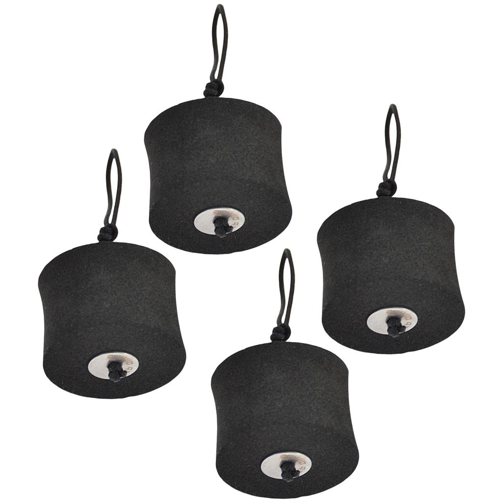 4Pcs High Elasticity EVA Scupper Plugs Drain Hole Stopper Bung for Kayak Canoes, Kayak Scupper Plugs Set with Lanyard