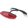 12V Universal 15 LED Motorcycle Rear Tail Light Brake Stop Running Tail Light ATV Dirt Bike (B)