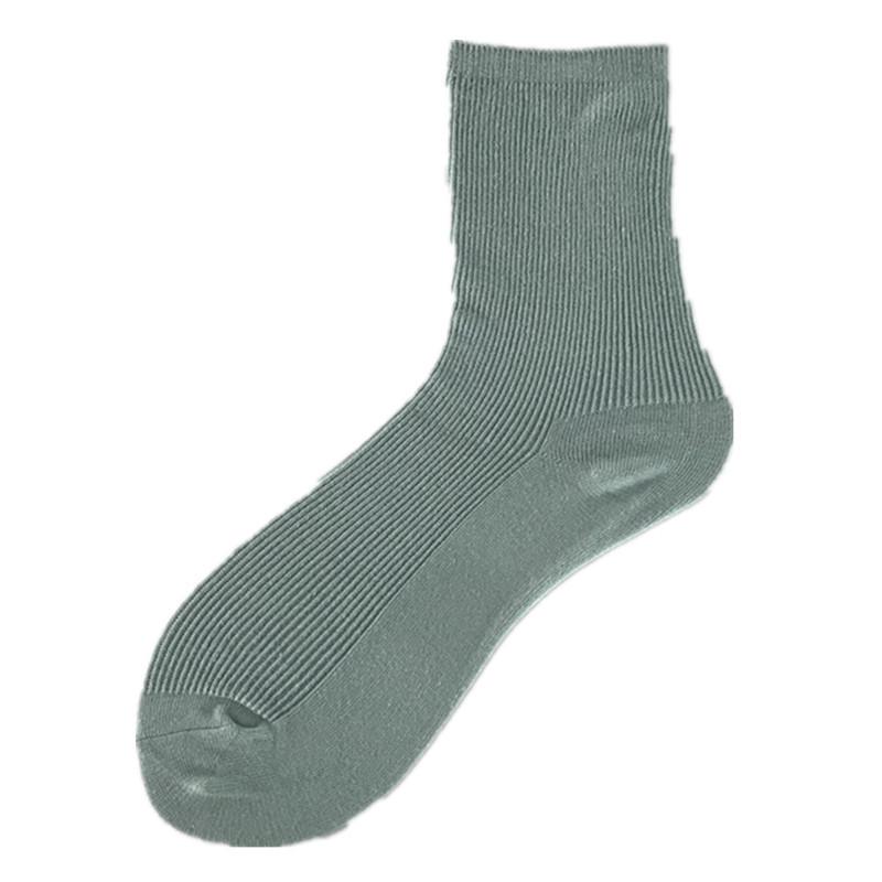 Women's Korean Style Cotton Ruffle Socks - Pastel Mid-Calf Summer Fashion