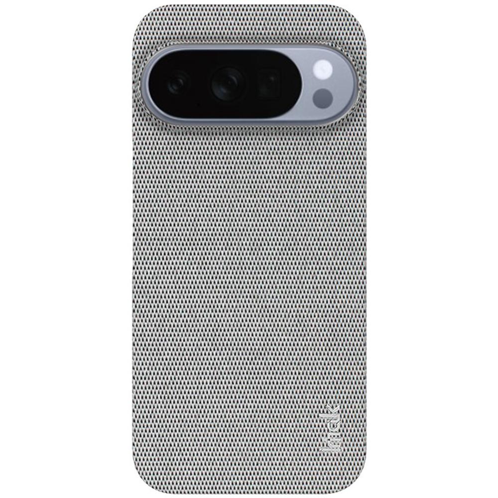 IMAK Ruiyi Series for Google Pixel 10 Pro XL Case Fabric Texture Leather+PC Phone Back Cover