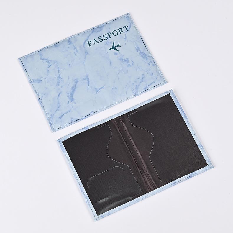 1 Stück Reisepass-Schutzhülle aus Pu-Leder, Dokumentenetui, Reisepass, Schutzhülle, Material, wasserdicht, für Frauen und Mädchen