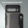 Für Google Pixel 9 Pro XL Hülle PC+TPU Halbtransparente, mattierte Schutzhülle