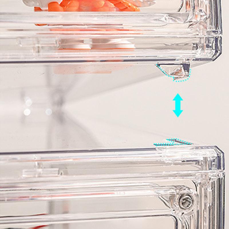 Caixa de Exibição de Armazenamento em Acrílico Transparente Para Brinquedos Fingures Vitrine Para Figuras e Bonecos Blind Box Organizador de Figuras de Ação