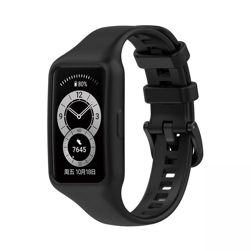 Silikon-Sportarmband mit Vollabdeckung für Huawei Honor Band 6 Stilvoll und Langlebig!