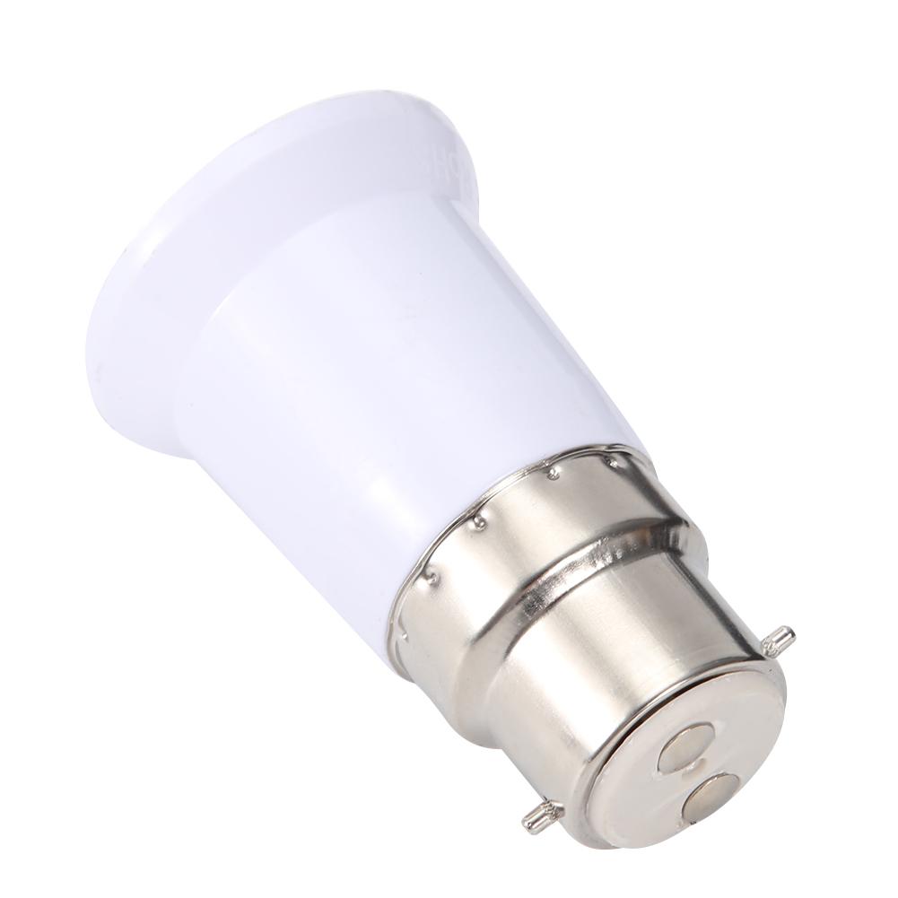 Adaptor Convertor Soclu Lampă B22 la E27 Bază Bec pentru Uz Casnic