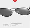 2026 Men's Polarized Aviator Sunglasses, Metal Frame, Sun Protection, Trendy Driving Style
