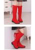 Girls' Korean Style Long Boots - Autumn/Winter 2025 Princess High-Top Children's Shoes