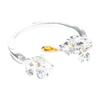 Exquisite Blossoms Rings Adjustable White Flower Open Rings Dainty Accessory