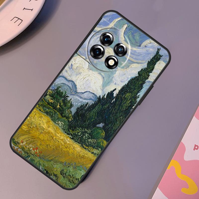 Van Gogh Art Oil Painting Case For OnePlus 12 11 9 10 Pro 9RT 10T 10R 12R OnePlus Nord CE 2 3 Lite 2T N10 N20 Cover