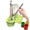 Pen Holder Design Water Circulation Paint Cleaner Pen Washing System  Painting Tools
