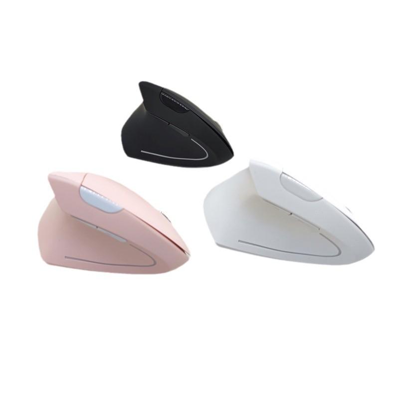 Fifth-Gen Vertical Left-Handed Wireless Silent Optical Mouse