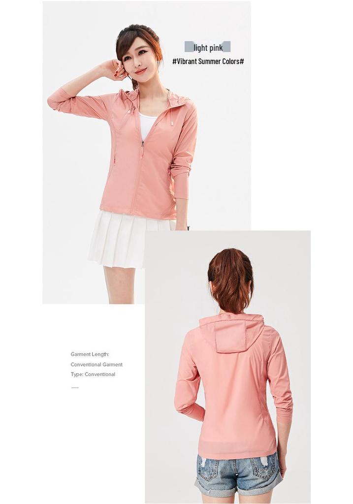 Lightweight Breathable Sun Protection Jacket for Men & Women: Comfortable & Trendy Outdoor Skin Wear