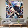 Vertical Tapestry Gojo Jujutsu Kaisen Manga Comic Torn Pages Anime Wall Hanging