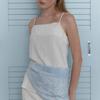 LCVE EMBROIDERY COTTON SCARF_SKYBLUE