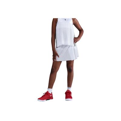 Dri-Fit Dry Kobe Series Fashion Knit Simple Kids Skirts White Black IB0005-100