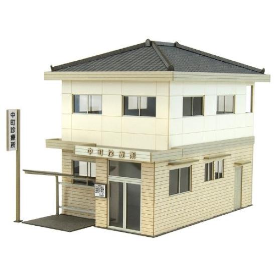 Sankei Diorama Series Clinic Papercraft 1/80 MK05-36