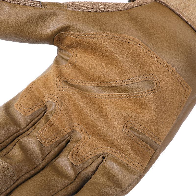 Tactical gloves men's full finger outdoor cycling fitness sports fighting training protective wear-resistant shock-absorbing gloves