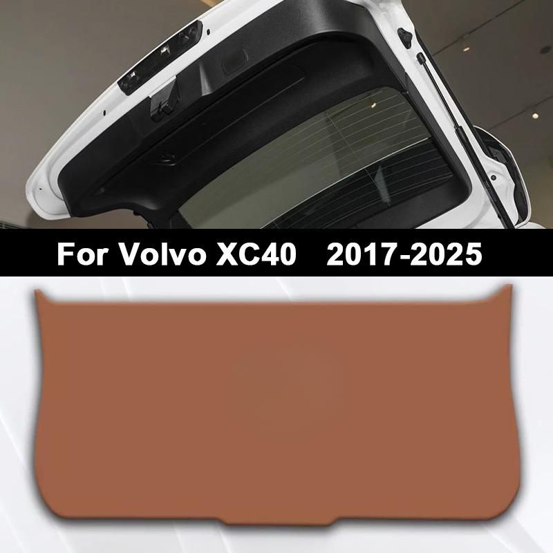 For Volvo C40 XC40 XC60 XC90 Car Tailgate Mat Trunk Liner Cargo Tray Waterproof Rear Bumper Protector Pad Anti-Slip Accessories