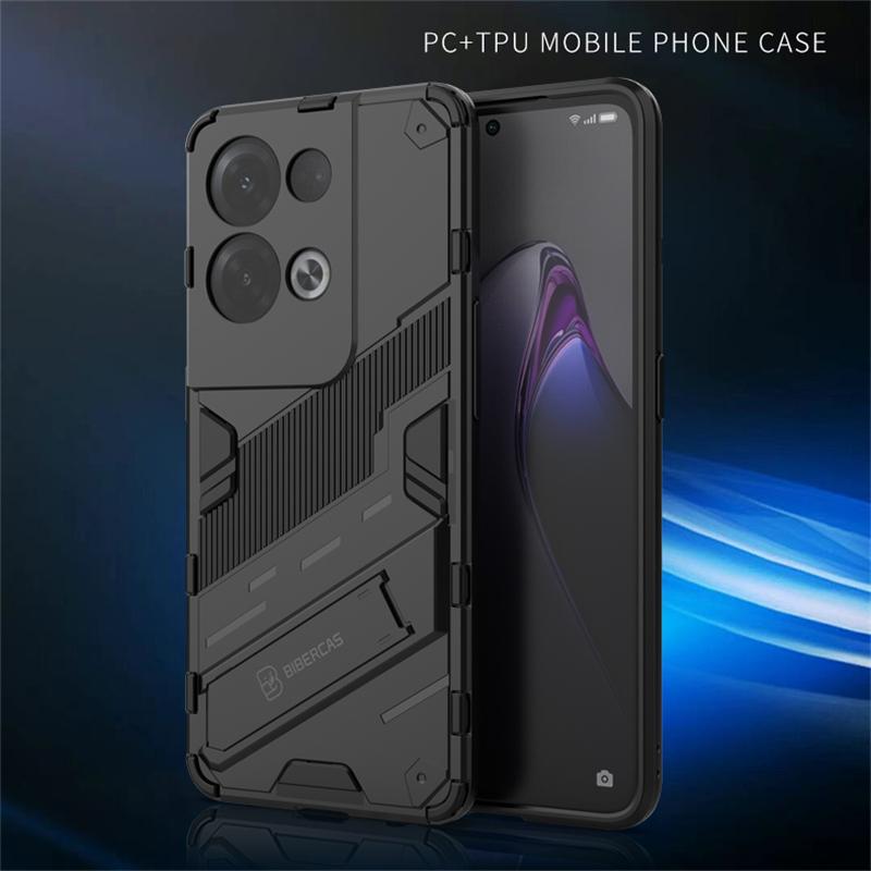 Phone Holder Case For Oppo Reno 8 Pro Case Bumper Anti-knock Armor Full Back Cover Oppo Reno 8 Pro 5G Case For Oppo Reno 8 Pro