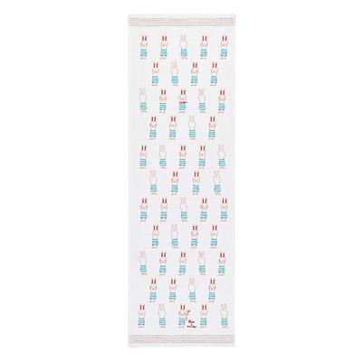 Contex Face Cloth Border 33 X 100 Towel, Calendar, Rabbit, Pink, Approx. Cm, 50378-002