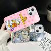 Kawaii Classic G-garfields Cat Tempered Glass For Iphone 14 13 12 11 Pro Mini XS MAX 14Plus X XS XR Cover